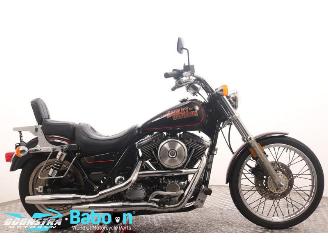 krockskadad bil motor Harley-Davidson  FXLR Low Rider Custom 