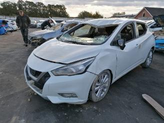 damaged Nissan Micra 1.0 Turbo Acenta