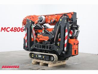 krockskadad bil machine Case  SPX532 CL2 Minikraan Rups Elektrisch BY 2020 12m 3.200 kg 2020/12
