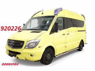 krockskadad bil auto Mercedes Sprinter 319 BlueTec Aut. RTW Airco Cruise Ambulance 2014/7