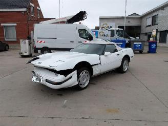 uszkodzony Chevrolet Corvette 
