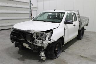damaged Toyota Hilux 