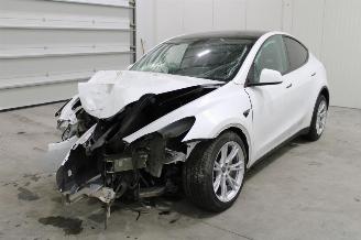 damaged Tesla Model Y 