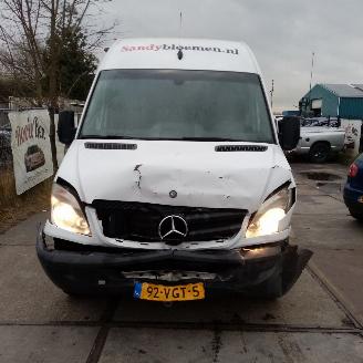 damaged Mercedes Sprinter 