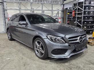 Schadeauto Mercedes C-klasse c 180 BlueTEC amg line 2018/2