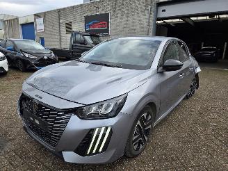Schadeauto Peugeot 208 1.2 ALLURE Automaat Virtual Keyless Drive-Mode Navi Led Camera (1/2)Leder Sfeerverl. 2024/9