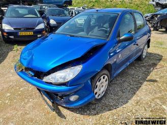 Uttjänta bilar auto Peugeot 206 206 (2A/C/H/J/S), Hatchback, 1998 / 2012 1.4 XR,XS,XT,Gentry 2008/10