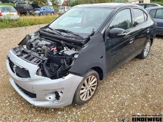 Salvage car Mitsubishi Attrage Attrage (A1), Sedan, 2013 1.2 12V 2016/12