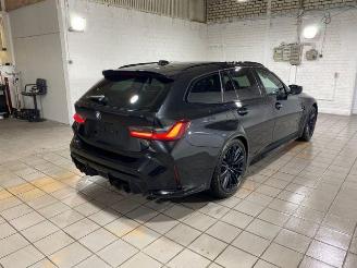 krockskadad bil auto BMW M3 Competition M xDrive Touring HUD/360/H&K/NAVI 2024/11