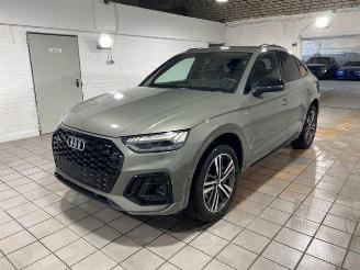 krockskadad bil auto Audi Q5 Sportback 50 TDI quattro S line STANDHZG/AHK 2023/4