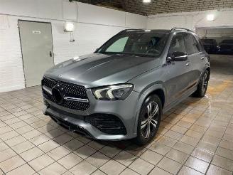 krockskadad bil auto Mercedes GLE 350de 4Matic AMG Line AHK/360/NAVI 2022/12