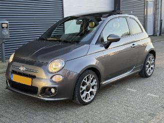 Schadeauto Fiat 500S 0.9 TwinAir BTW NAP Pano Digi Airco Elekramen 2014/9