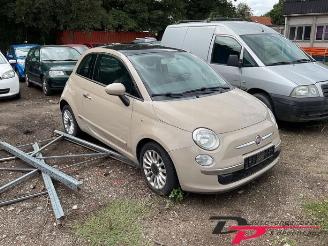 rozbiórka samochody osobowe Fiat 500 500 (312), Hatchback, 2007 0.9 TwinAir 80 2014/6