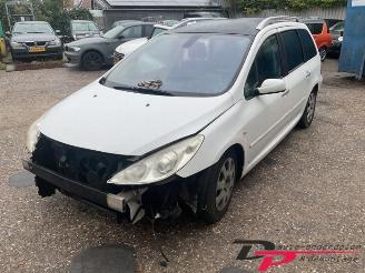Démontage voiture Peugeot 307 307 SW (3H), Combi, 2002 / 2008 1.6 HDi 16V 2008/7