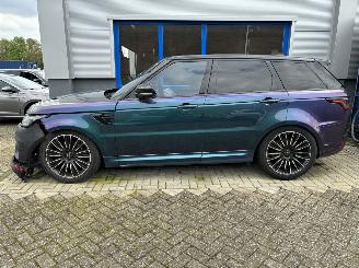 Vrakbiler auto Land Rover Range Rover sport Range Rover Sport SVR 5.0 575PK Carbon Vol Opties 2019/2