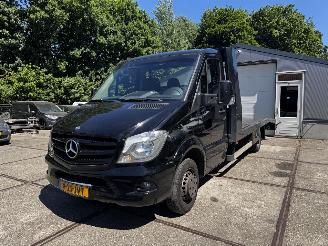 krockskadad bil auto Mercedes Sprinter 519 3.0 BlueTEC Euro6 Tijhof Oprijwagen 2015/1