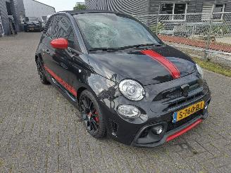 Vaurioauto  passenger cars Fiat 500C 500 Cabrio|1.4 Abarth|Automaat|Compezione 595 |2017|80dkm|205PK!Getuned! 2017/1