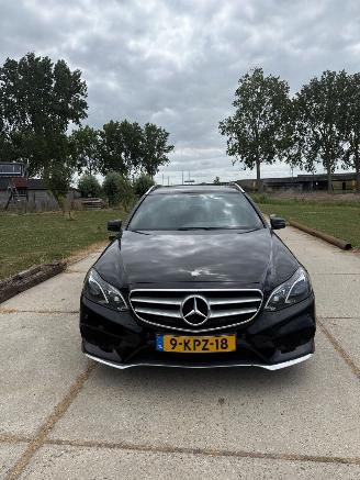 Voiture accidenté Mercedes E-klasse e-300 Hybride/diesel 2013/6