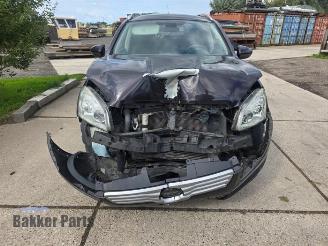 Coche siniestrado Nissan Qashqai+2 Qashqai (J10), SUV, 2007 / 2014 1.5 dCi DPF 2010