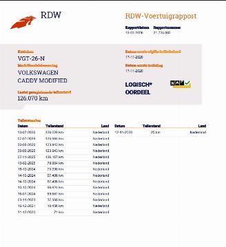 Volkswagen Caddy 1.4 TGI L2H1 EcoFuel Maxi CNG GAS MILLEU VRIENDELIJK picture 18