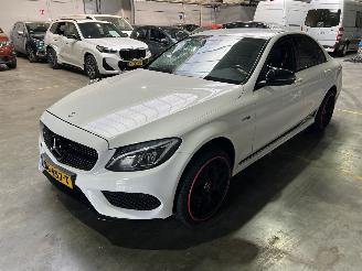 krockskadad bil auto Mercedes C-klasse C450 C43 AMG 4MATIC 2015/11