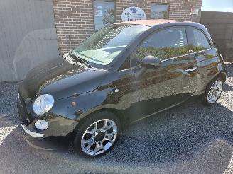 damaged passenger cars Fiat 500C  2013/4