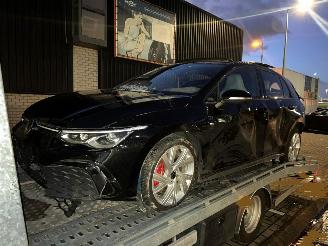 krockskadad bil auto Volkswagen Golf 8 GTE Panorama Leer Memory 2021/12