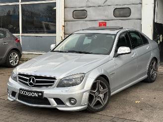 Voiture accidenté Mercedes C-klasse C63 AMG 6.2 V8 PANO/HARMAN FULL OPTION 2008/6