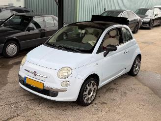 Voiture accidenté Fiat 500C CABRIO ABART WHEELS drives good! 2010/4