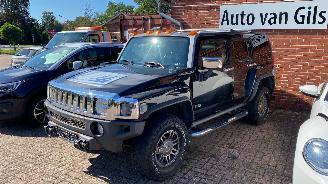 krockskadad bil auto Hummer H3 LPG ROEST!! DUITSE PAPIEREN 2007/8