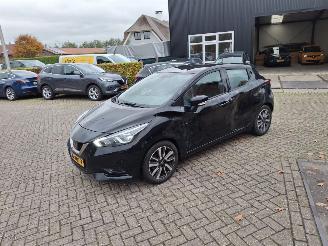 Vaurioauto  passenger cars Nissan Micra 1.0i  73pk  airco 2019/6