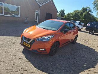 Vaurioauto  passenger cars Nissan Micra 0.9 acenta   66kw  clima navi 2017/11
