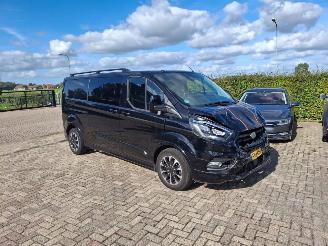 skadebil bedrijf Ford Transit Custom 2.0 tdci  170pk lang luxe dubbel cabine 2019/8