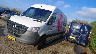 skadebil bedrijf Mercedes Sprinter 315 cdi lang lang  hoog automaat 150pk 2024/5