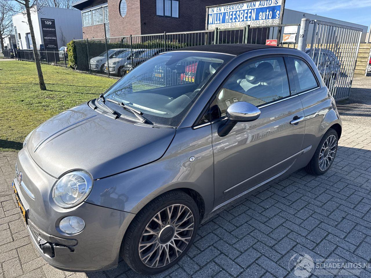 Fiat 500C 0.9 CABRIO AUTOMAAT LICHTE SCHADE! BOUWJAAR 2013 4850 EURO
