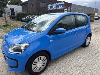 Voiture accidenté Volkswagen Up! 1.0 UP! BLEUMOTION 2e EIGENAAR 118535 NAP BOUWJAAR 2014 2900 2014/6
