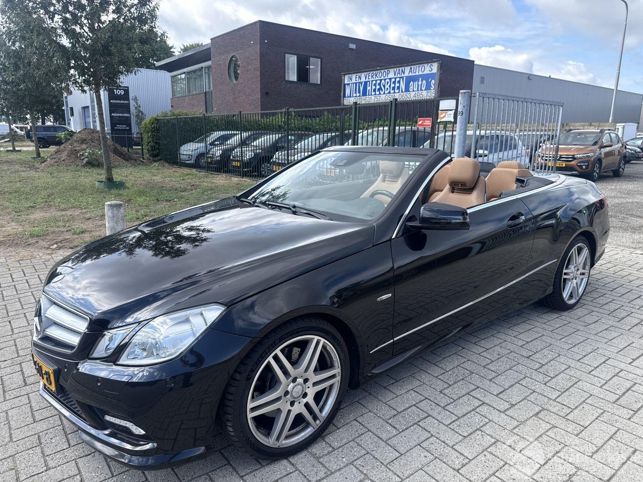 Mercedes E-klasse 350 CGI AVANTGARDE CABRIO AUTOMAAT BOUWJAAR 2010 2e EIGENAAR