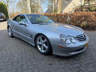 krockskadad bil auto Mercedes SL 500AMG CABRIOLET LEER 2003/6