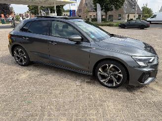 damaged passenger cars Audi A3 TFSi 150 Pk Sportback S-Line Panoramadak 2023/2