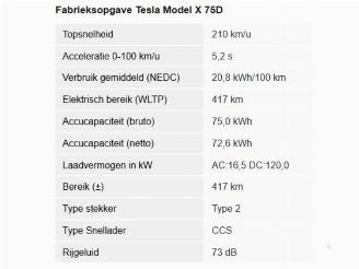 Tesla Model X Model X, SUV, 2013 75D picture 22