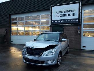 Salvage car Skoda Fabia Fabia II Combi, Combi 5-drs, 2007 / 2014 1.2 TDI 12V Greenline 2012/2