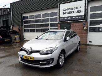 Vrakbiler auto Renault Mégane Megane III Grandtour (KZ), Combi 5-drs, 2008 / 2016 1.5 dCi 110 2014/7
