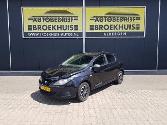 krockskadad bil auto Seat Ibiza 1.2 Club 2010/1