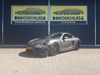 krockskadad bil auto Porsche 718 Cayman 2.0 2017/4