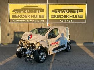 rozbiórka samochody osobowe Peugeot Partner Partner (EA//EF/EN/EU), Van, 2018 1.5 BlueHDi 100 2024/9