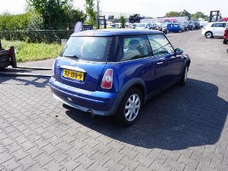Uttjänta bilar auto Mini One 1.6 16v 2002/4