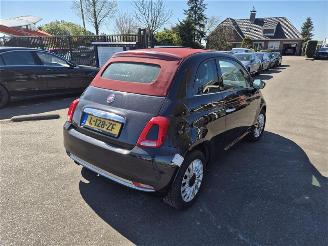 damaged passenger cars Fiat 500C 1.2 2016/4