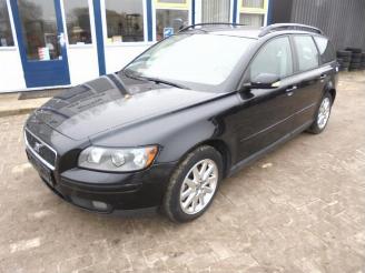 Coche siniestrado Volvo V-50 V50 (MW), Combi, 2003 / 2012 2.0 D 16V 2004/9