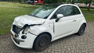Vaurioauto  passenger cars Fiat 500  2008/1