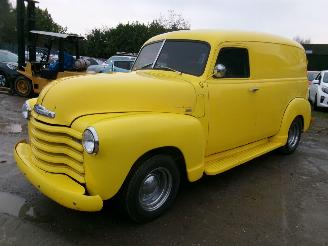 Schade bestelwagen Chevrolet Chevy van Panel Van 3100 - Motor 6 Cilinder 1950/1